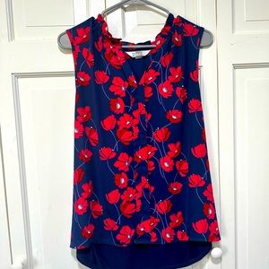 Spruce and Market mixed media top.